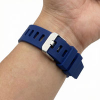 Thumbnail for Edged Rally Rubber Watch Band - Wristshot