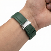 Thumbnail for Fluorine Rubber Watch Band - Wristshot