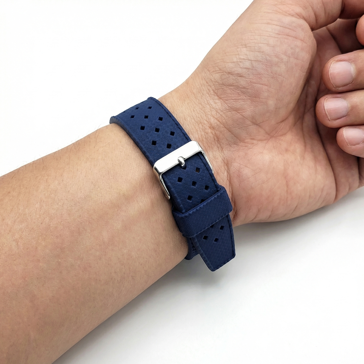 Soft Tropical Style Rubber Sport Strap - Wristshot