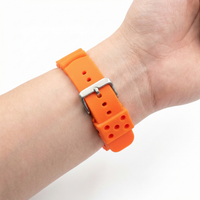 Thumbnail for Diced Diver Rubber Sports Band - Wristshot