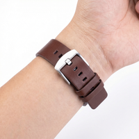 Thumbnail for Colorful Leather Watchband - Wristshot