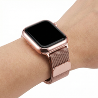 Thumbnail for Case and Milanese Loop Strap for Apple Watch - Wristshot