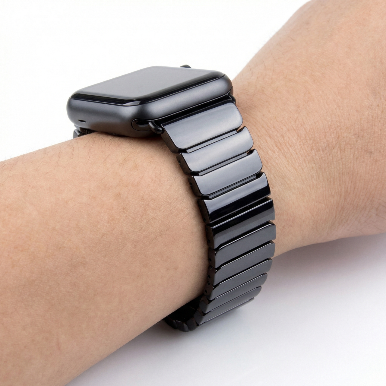 Ceramic Link Strap for Apple Watch - Wristshot