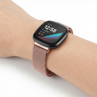 Thumbnail for Stainless Steel Strap for Fitbit Versa 3 - Wristshot