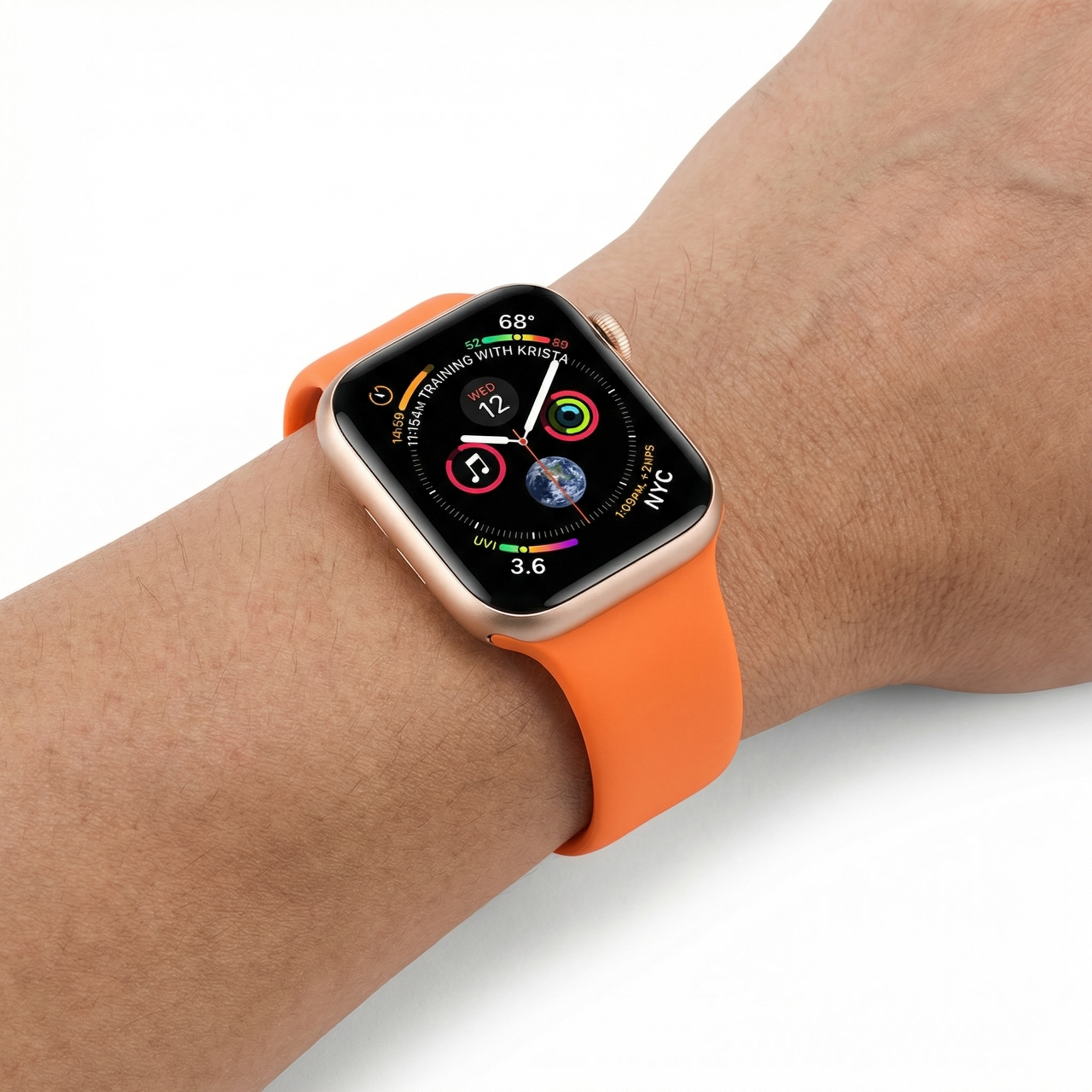 Silicone Sports Strap for Apple Watch - Wristshot