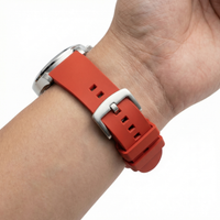 Thumbnail for Premium-Grade Fluorine Rubber Quick-Release Watch Strap - Wristshot