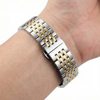 Thumbnail for Stainless Steel Presidents Watchband - Wristshot