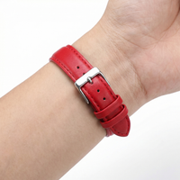 Thumbnail for Thin Genuine Leather Womens Watch Strap - Wristshot