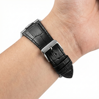 Thumbnail for Genuine Leather Watchband with End Link for Tissot PRX - Wristshot