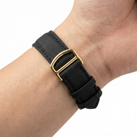 Thumbnail for Nylon Canvas Watch Strap for Cartier Blue Balloon - Wristshot