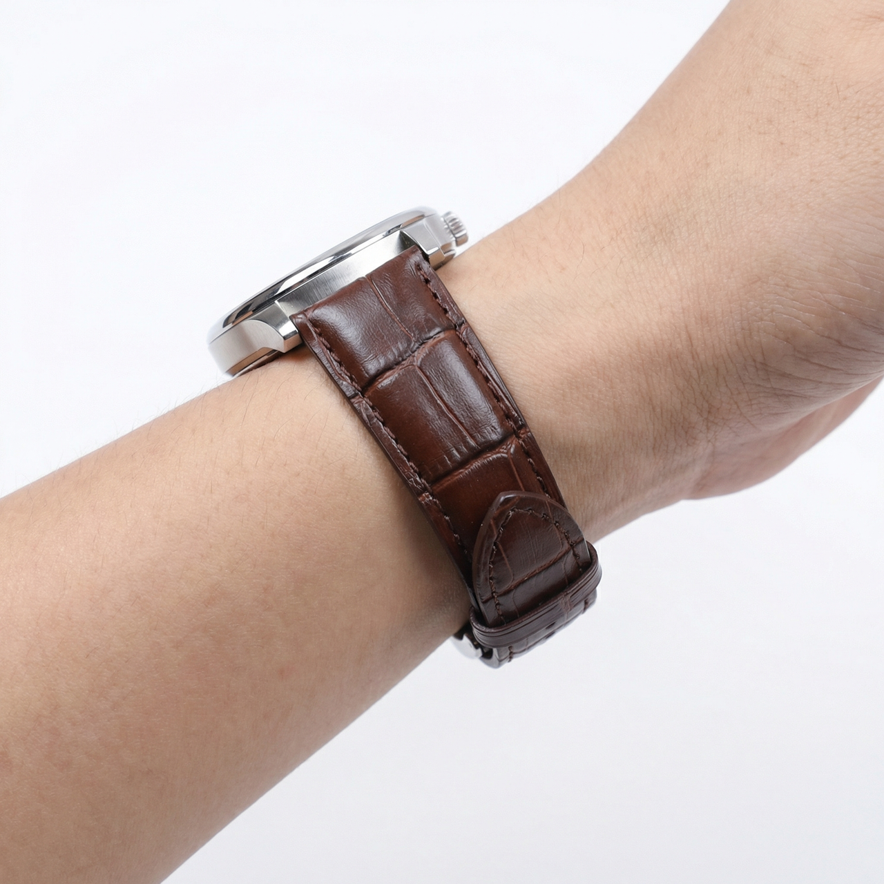 Genuine Cow Leather Watch Band  for Tissot T60 - Wristshot