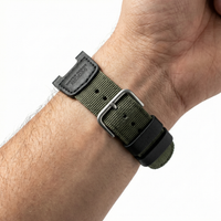 Thumbnail for Leather Nylon Watch Strap for Casio G-Shock - Wristshot
