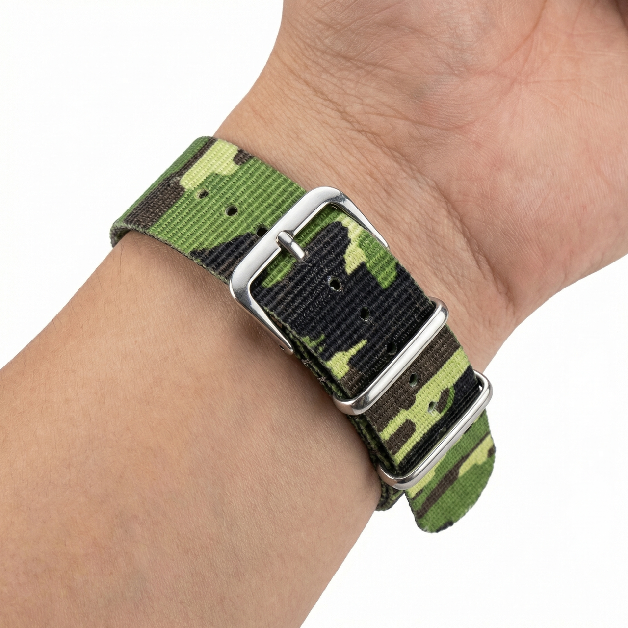 Camouflage Nylon Strap - Wristshot