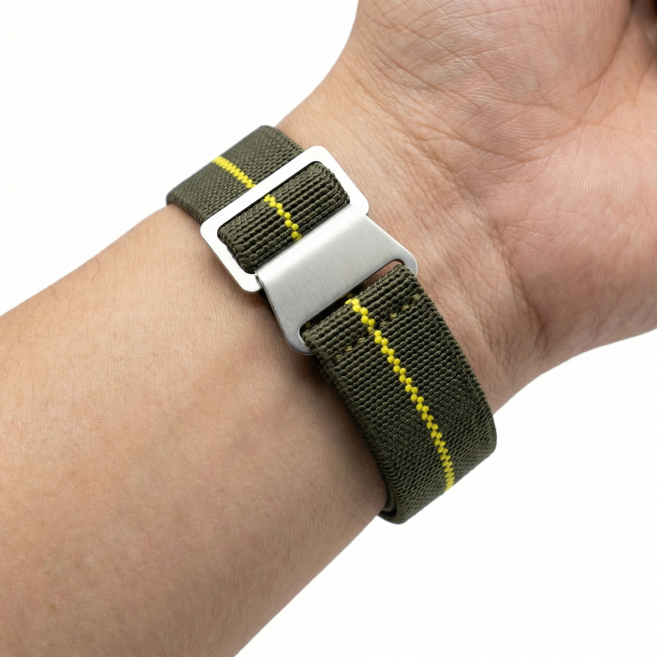 Elastic Nylon Parachute Strap - Wristshot