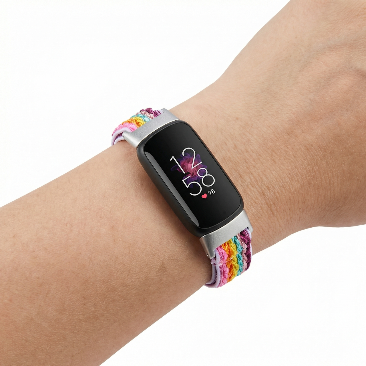 Nylon Elastic Sports Band for Fitbit Luxe - Wristshot