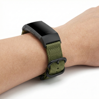 Thumbnail for Nylon Sports Loop for Fitbit Charge 2 - 6 - Wristshot