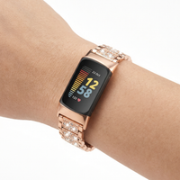 Thumbnail for Diamond Women Bracelet for Fitbit Charge - Wristshot