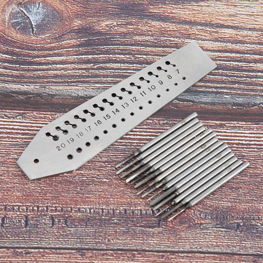 36-Holes Steel Board Watch Dial Punching Tool - watchband.direct