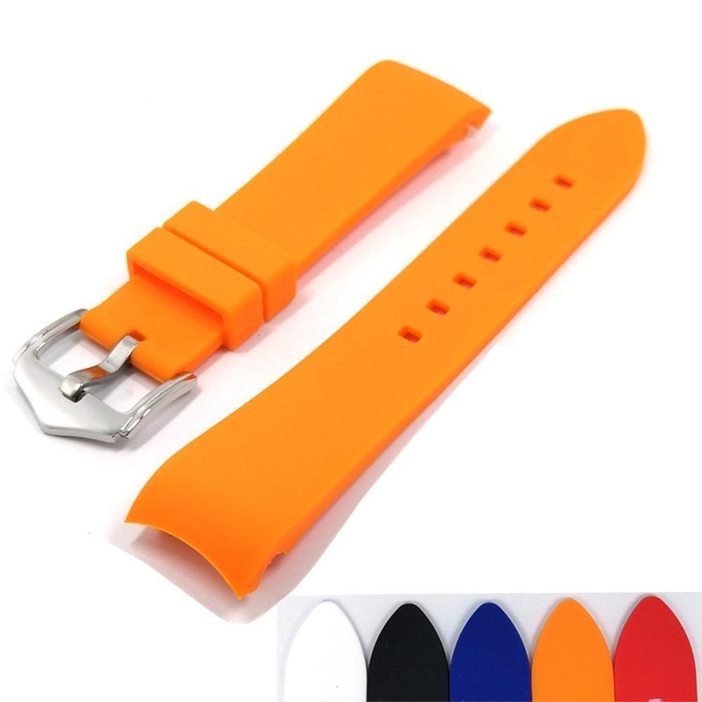 Soft Silicone Elbow Arc Rubber Band - watchband.direct