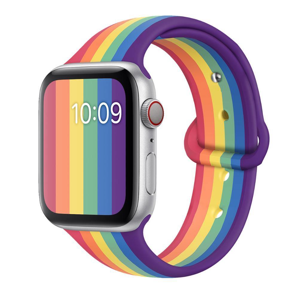 Pride Silicone Apple Watch Strap - watchband.direct