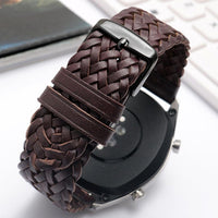 Thumbnail for Cowhide Braided Leather Strap with Quick-Release - watchband.direct