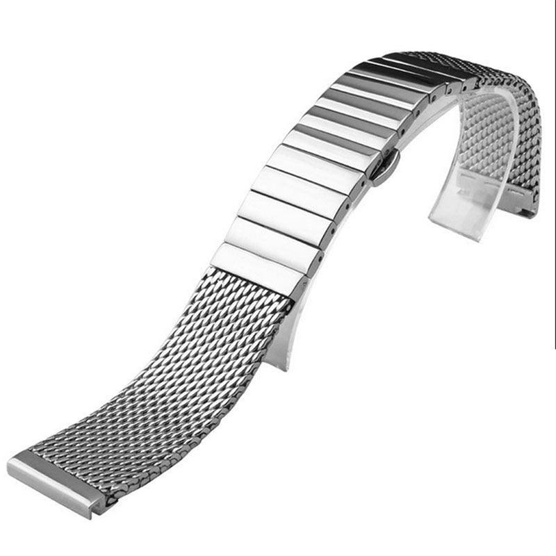 Combination Milanese Stainless Steel Watch Band - watchband.direct