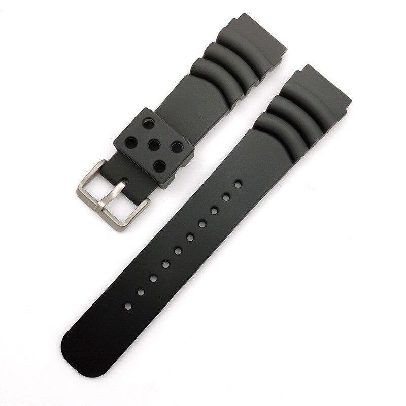 Diced Diver Rubber Sports Band - watchband.direct