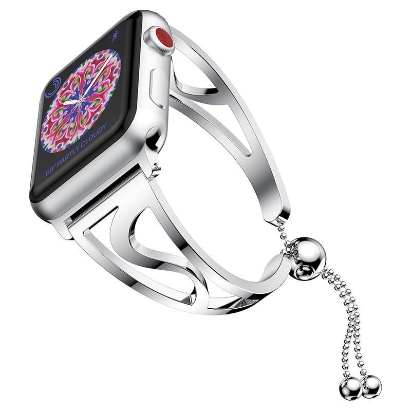 Luxury Stainless Steel Womens Strap for Apple Watch - watchband.direct