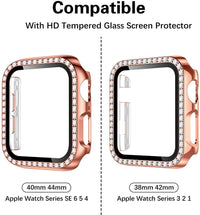 Thumbnail for Crystal Diamond Apple Watch Case - watchband.direct