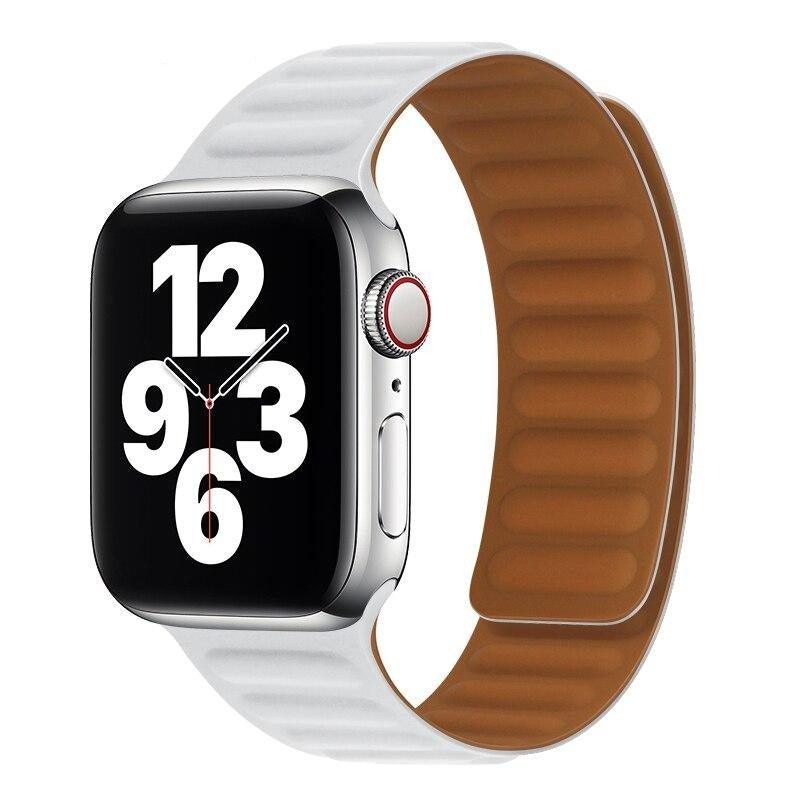 Silicone Magnetic Link Strap for Apple Watch - watchband.direct