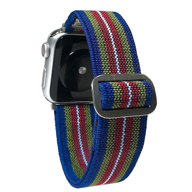 Elastic Braided Solo Loop For Apple Watch - watchband.direct