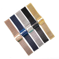 Thumbnail for Milanese Mesh Strap with Folding Buckle - watchband.direct