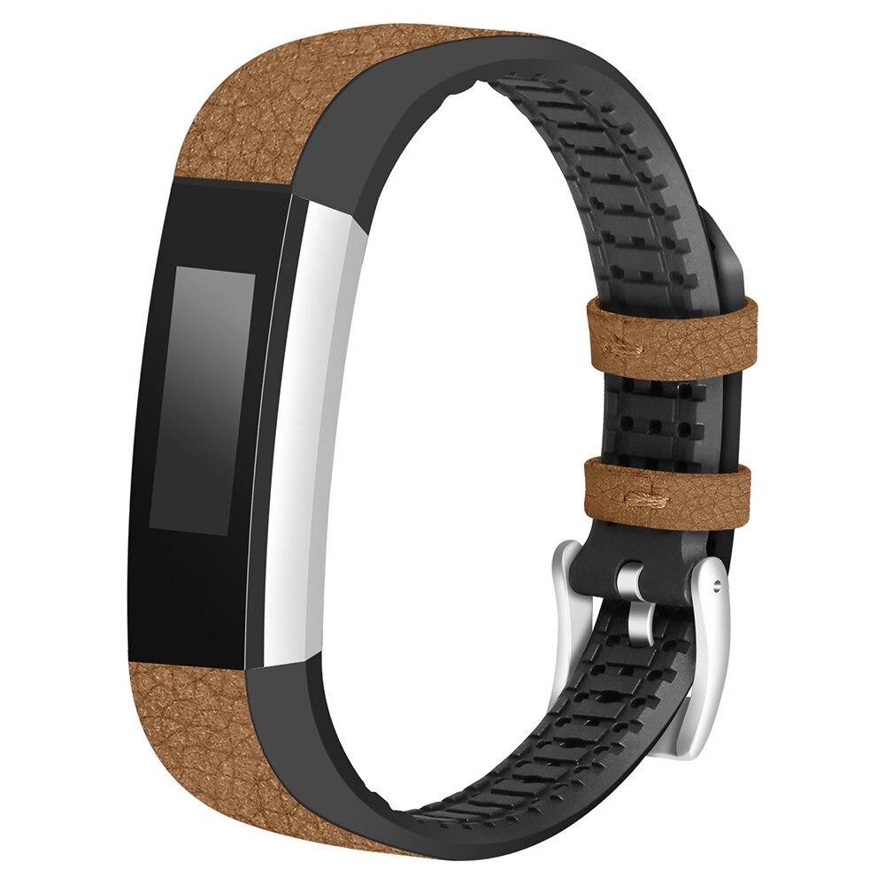 Genuine Leather + TPU Watch Strap for Fitbit Alta / HR - watchband.direct