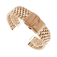 Thumbnail for Solid Stainless Steel Strap with Folding Buckle - watchband.direct