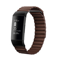 Thumbnail for Leather Loop Strap for Fitbit Charge 3 / 4 - watchband.direct