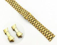 Thumbnail for Three Pointer Stainless Steel Strap with Butterfly Buckle - watchband.direct