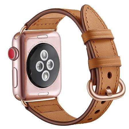 Cowhide Leather Strap for Apple Watch - watchband.direct