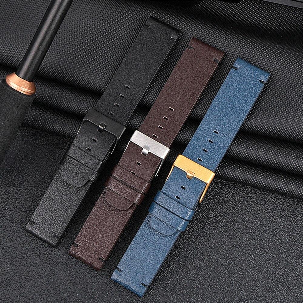 Leather Police Watch Strap - watchband.direct