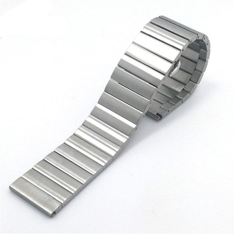 Solid Stainless Steel Metal Strap - watchband.direct