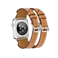 Thumbnail for Double Buckle Leather Strap for Apple Watch - watchband.direct