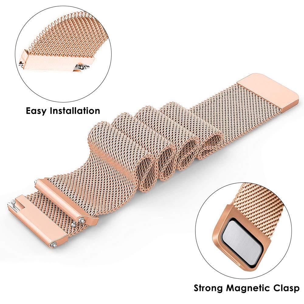 Metal Replacement Strap for Fitbit Versa / Versa 2 / Versa Lite - watchband.direct