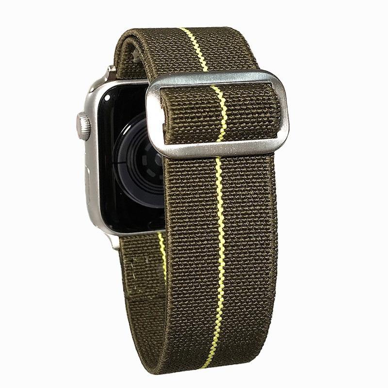 Elastic Braided Solo Loop For Apple Watch - watchband.direct