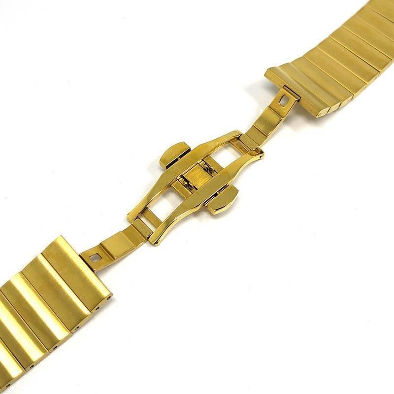 Solid Stainless Steel Metal Strap - watchband.direct