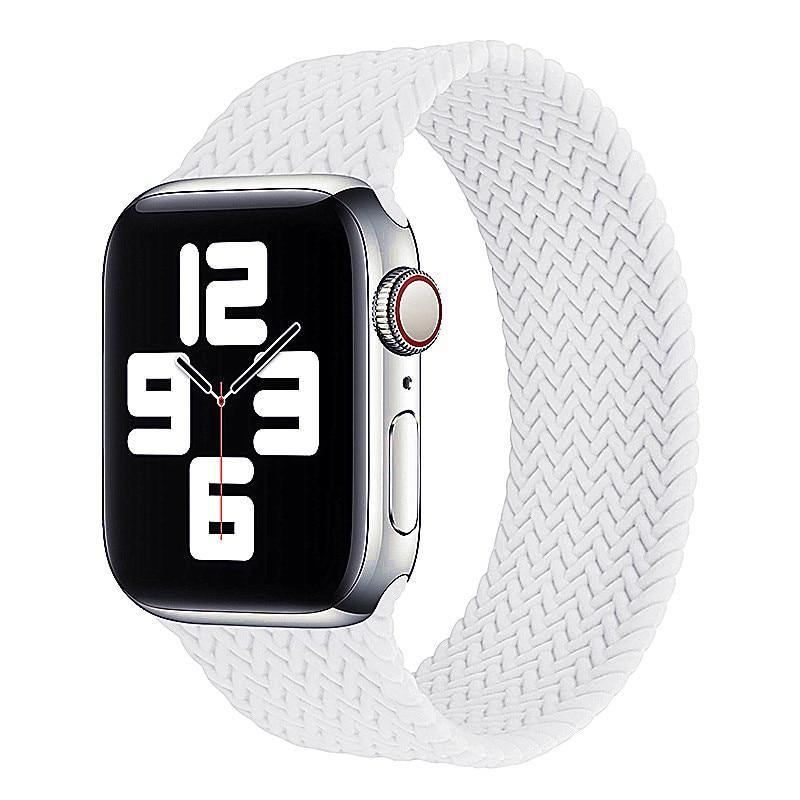 Braided Silicone Solo Loop Strap for Apple Watch - watchband.direct