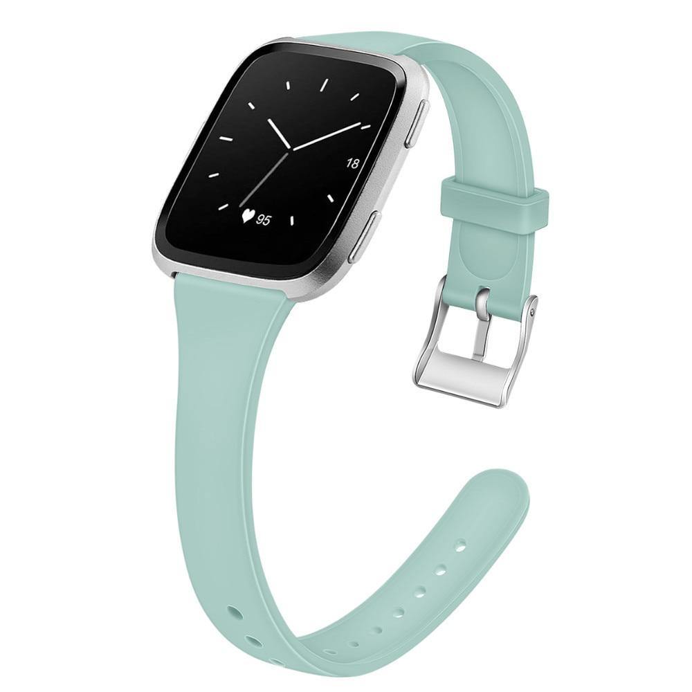 Women Rubber Wristband for Fitbit Versa / Versa Lite - watchband.direct