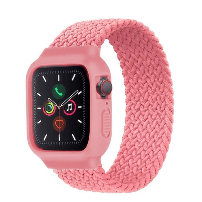 Case with Strap Braided Solo Loop for Apple Watch - watchband.direct