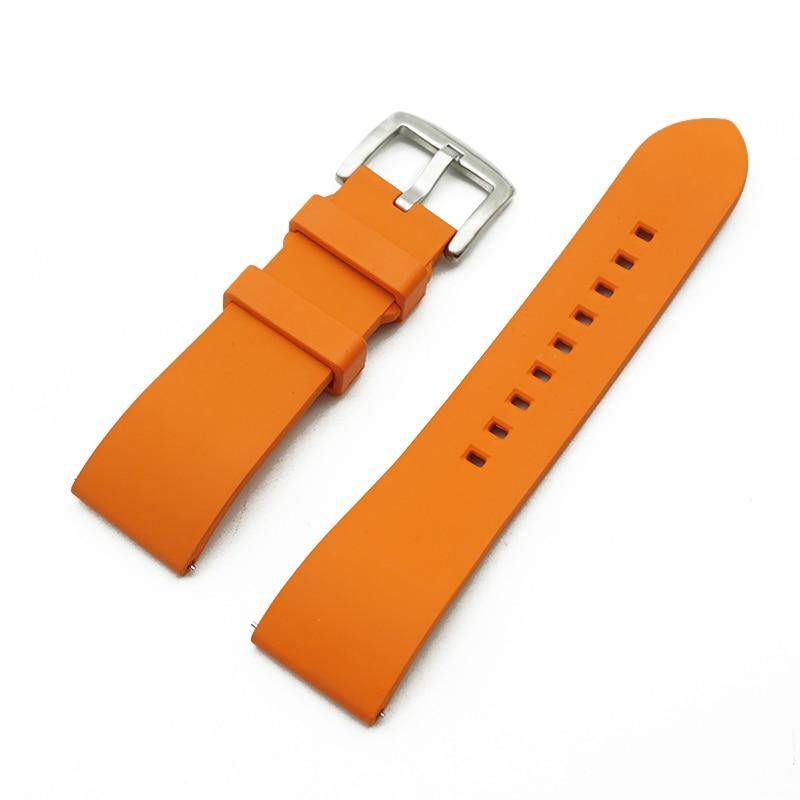 Premium-Grade Fluorine Rubber Quick-Release Watch Strap - watchband.direct