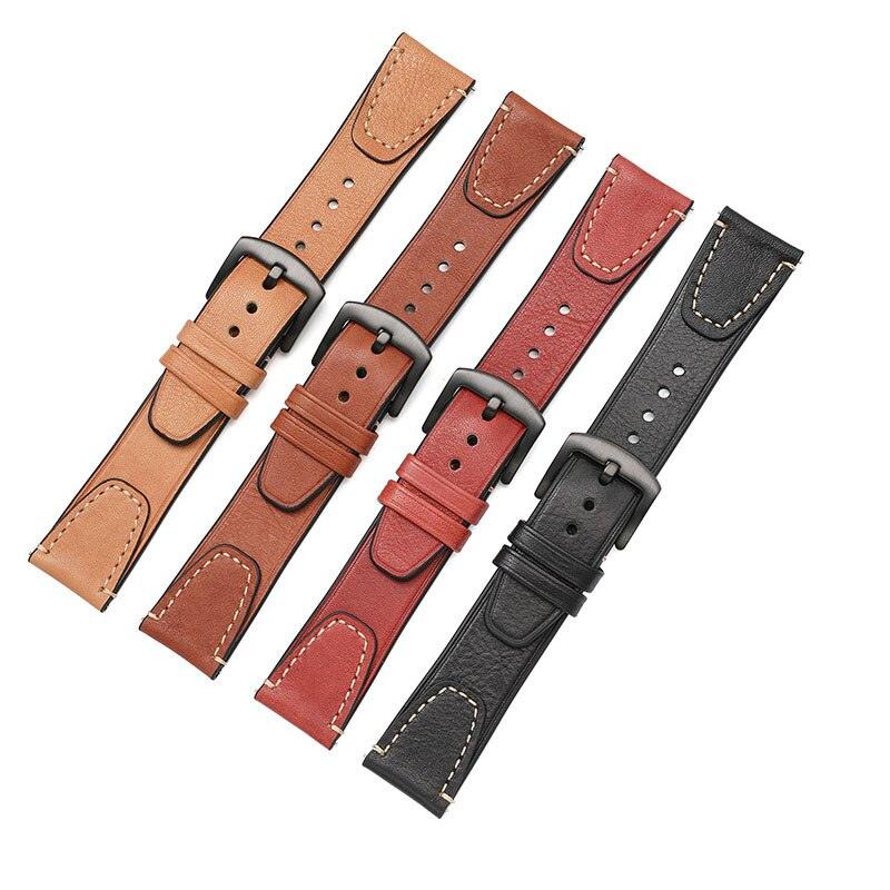 Retro Genuine Leather Watchband - watchband.direct