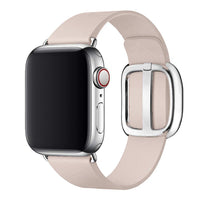 Thumbnail for Modern Sleek Leather Apple Watch Strap - watchband.direct