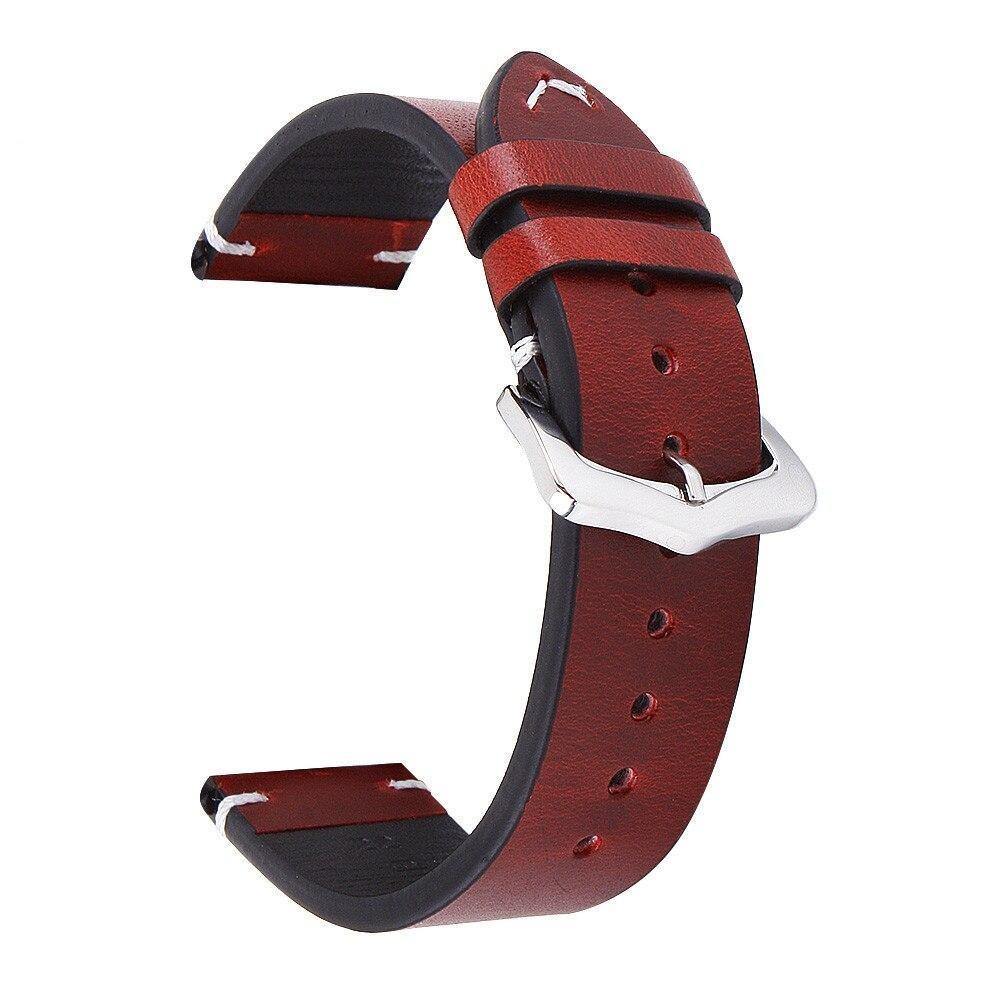 Smooth Cow Leather Watchband - watchband.direct
